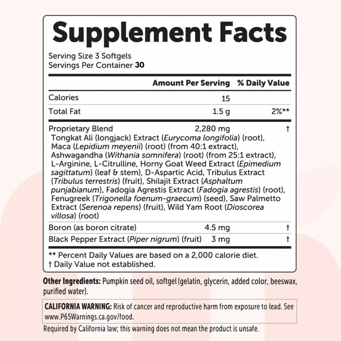 Testosterone+ Advanced 15-in-1